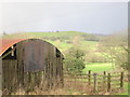 A rusty old barn adjacent to Newhouse Farm