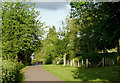 Footpath in Vines Park, Droitwich