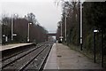 Along the eastbound platform, Ince and Elton railway station