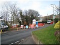 Streetworks on Higher Exeter Road, Teignmouth