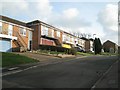 Houses with external stairs, Admirals Walk, Teignmouth