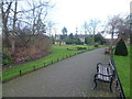 Formal gardens in Queen