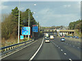 M1 northbound towards junction 26