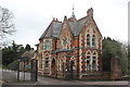 House at Yardley Cemetery exit