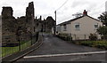 Entrance to the ruins of Neath Abbey