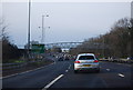 Footbridge over the A2