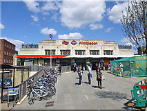 TQ2470 : Wimbledon Station by Robin Webster
