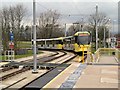 Metrolink Tram Approaching Westwood