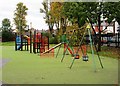 SO8886 : King George V Park - children's play area, Wordsley, Stourbridge by P L Chadwick