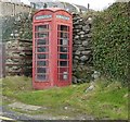 K6 Red Telephone call box, Portwrinkle