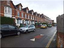 SX9293 : Terraces in Oxford Road by David Smith