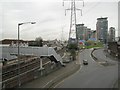 Tidal Basin Road, Canning Town E16, from Silvertown Viaduct