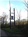 TM2647 : Electricity Pole and Transformer on Broomheath by Geographer