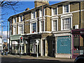 Bedford - shops at NE end of St Cuthbert