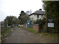 Entrances to sports facilities by the Trent