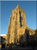 TL8741 : St. Peter's Church, Sudbury - tower by Mike Quinn