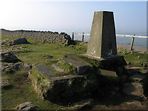 NY7467 : Trig point at Winshields by Trevor Littlewood