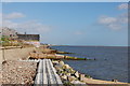 New sea defences at Shoeburyness