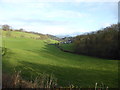 View down the valley