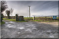 Entrance to Sutton Mawr Farm