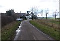 Houses at road junction