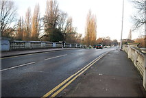 TL4457 : Fen Causeway Bridge, A1134 by N Chadwick