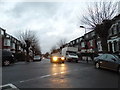 Castlewood Road at the junction of Lingwood Road