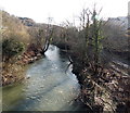 River and railway in Penrhiwceiber