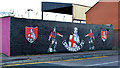 Crusaders mural, Belfast (1)