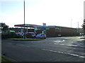 Service station off Marske Road, Saltburn by the Sea