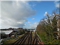 TQ2905 : Railway tracks near Hove Station by Paul Gillett