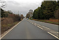 Fakenham Road towards Attlebridge Hall