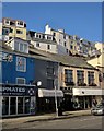 Shops along The Quay at Brixham