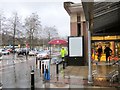 SX8966 : Sainsbury's, The Willows, on a wet day by Derek Harper