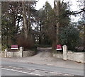 Entrance drive to Dirleton House, Stroud