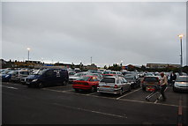TL4659 : Tesco car park by N Chadwick
