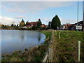 Edge of the Severn floods at Longford