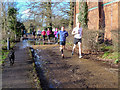 Runners, Trent Park, London N14