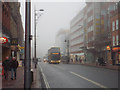 Foggy Reading ? west on Friar Street with service 500 bus