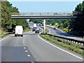 Eastbound A14, Herringswell Road Bridge