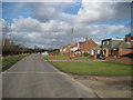 Arnold  Lane  West  leading  to  the  A165