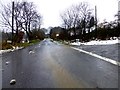 Water overspills along Lenagh Road, Aghlane