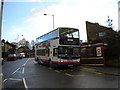 Bus at Clayton Town End