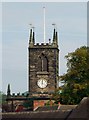 Tower, Stone parish church