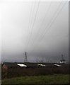 Power lines near Winwick