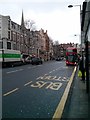 TQ2579 : Number 9 bus at High Street Kensington by PAUL FARMER