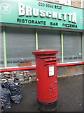 TQ1869 : Kingston-upon-Thames: postbox № KT2 127, London Road by Chris Downer