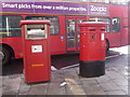 Kingston-upon-Thames: postboxes № KT1 12 & 439, Eden Street