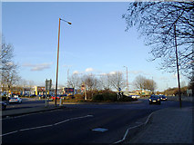 TQ4178 : Roundabout on Woolwich Road by Stephen Craven