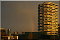 Rainbow and office block, Croydon